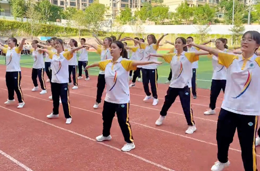 不一样的课间！攀枝花市三中2023年韵律操比赛